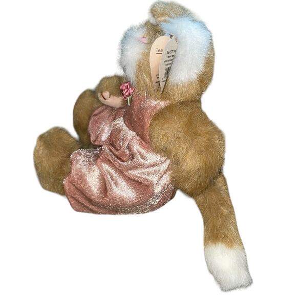 Ty Attic Treasures Pouncer Kitty Cat Plush 8" Stuffed Animal Nursery Toy Gift - Picture 6 of 9